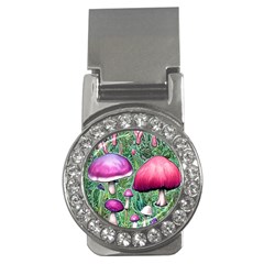 Conjuration Mushroom Money Clips (cz)  by GardenOfOphir