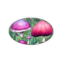 Conjuration Mushroom Sticker Oval (100 Pack) by GardenOfOphir