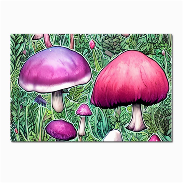 Conjuration Mushroom Postcard 4 x 6  (Pkg of 10)