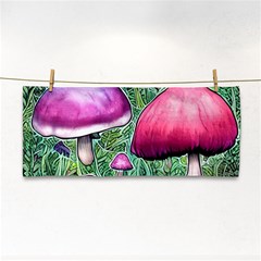 Conjuration Mushroom Hand Towel by GardenOfOphir