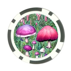 Conjuration Mushroom Poker Chip Card Guard (10 Pack) by GardenOfOphir