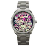 Sorcery Mushroom Sport Metal Watch Front