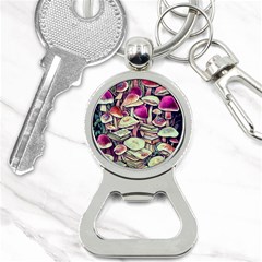 Sorcery Mushroom Bottle Opener Key Chain by GardenOfOphir