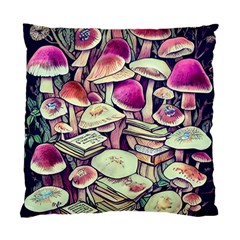 Sorcery Mushroom Standard Cushion Case (one Side) by GardenOfOphir