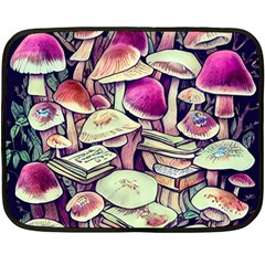 Sorcery Mushroom Fleece Blanket (mini) by GardenOfOphir