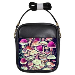 Sorcery Mushroom Girls Sling Bag