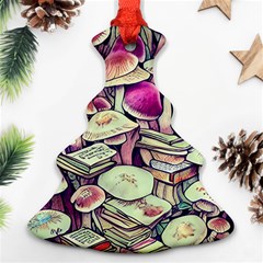 Sorcery Mushroom Christmas Tree Ornament (Two Sides)