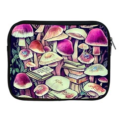 Sorcery Mushroom Apple Ipad 2/3/4 Zipper Cases by GardenOfOphir