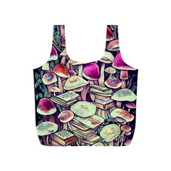 Sorcery Mushroom Full Print Recycle Bag (S)