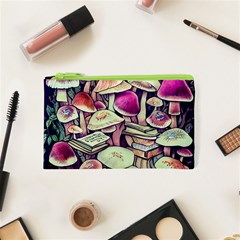 Sorcery Mushroom Cosmetic Bag (xs) by GardenOfOphir