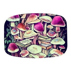 Sorcery Mushroom Mini Square Pill Box by GardenOfOphir