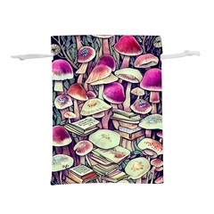 Sorcery Mushroom Lightweight Drawstring Pouch (M)