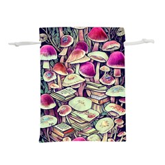 Sorcery Mushroom Lightweight Drawstring Pouch (L)