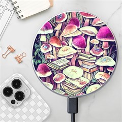 Sorcery Mushroom Wireless Fast Charger(White)