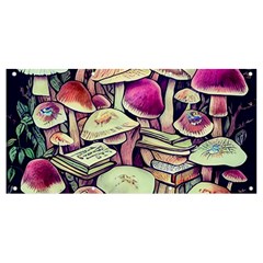 Sorcery Mushroom Banner and Sign 8  x 4 