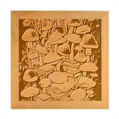 Sorcery Mushroom Wood Photo Frame Cube by GardenOfOphir