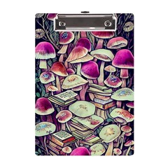 Sorcery Mushroom A5 Acrylic Clipboard by GardenOfOphir