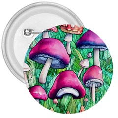 Charmed Toadstool 3  Buttons by GardenOfOphir