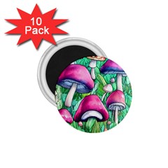 Charmed Toadstool 1 75  Magnets (10 Pack)  by GardenOfOphir