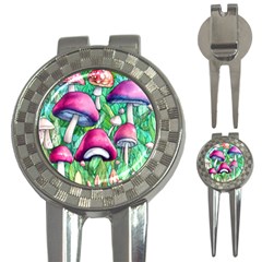 Charmed Toadstool 3-in-1 Golf Divots by GardenOfOphir