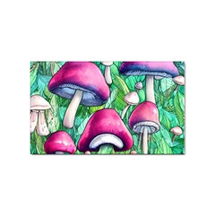 Charmed Toadstool Sticker Rectangular (100 Pack) by GardenOfOphir