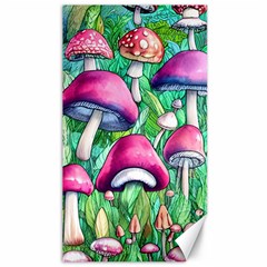 Charmed Toadstool Canvas 40  X 72  by GardenOfOphir