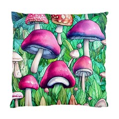 Charmed Toadstool Standard Cushion Case (one Side) by GardenOfOphir