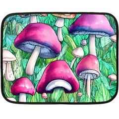 Charmed Toadstool Fleece Blanket (mini) by GardenOfOphir