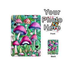 Charmed Toadstool Playing Cards 54 Designs (mini) by GardenOfOphir