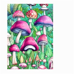 Charmed Toadstool Large Garden Flag (two Sides) by GardenOfOphir