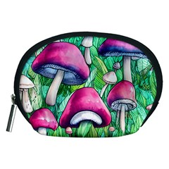 Charmed Toadstool Accessory Pouch (medium) by GardenOfOphir