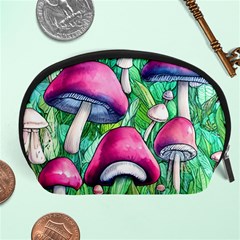 Charmed Toadstool Accessory Pouch (large) by GardenOfOphir