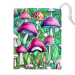 Charmed Toadstool Drawstring Pouch (4XL) Front