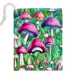 Charmed Toadstool Drawstring Pouch (4XL) Back