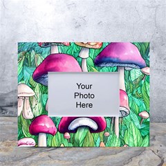 Charmed Toadstool White Tabletop Photo Frame 4 x6 