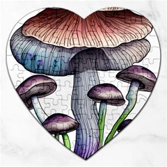 Necromancy Charm Jigsaw Puzzle (heart) by GardenOfOphir