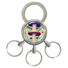 Magician s Conjuration Design 3-ring Key Chain by GardenOfOphir