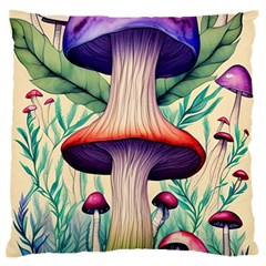 Magician s Conjuration Design Standard Premium Plush Fleece Cushion Case (one Side) by GardenOfOphir