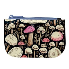 Spell Chanterelle Design Large Coin Purse by GardenOfOphir