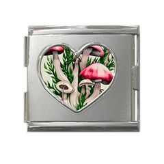 Glamour Enchantment Design Mega Link Heart Italian Charm (18mm)