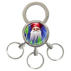 Magician s Charm For Sorcery And Spell Casting 3-ring Key Chain by GardenOfOphir