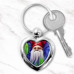 Magician s Charm For Sorcery And Spell Casting Key Chain (heart) by GardenOfOphir