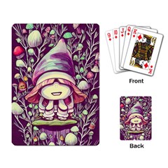 Toadstool Charm For Necromancy And Conjuration Playing Cards Single Design (rectangle) by GardenOfOphir