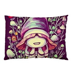 Toadstool Charm For Necromancy And Conjuration Pillow Case by GardenOfOphir