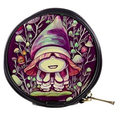 Toadstool Charm For Necromancy And Conjuration Mini Makeup Bag