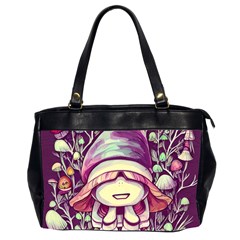 Toadstool Charm For Necromancy And Conjuration Oversize Office Handbag (2 Sides) by GardenOfOphir