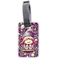 Toadstool Charm For Necromancy And Conjuration Luggage Tag (one Side) by GardenOfOphir