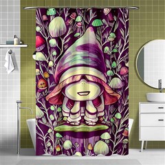 Toadstool Charm For Necromancy And Conjuration Shower Curtain 48  X 72  (small)  by GardenOfOphir