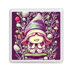 Toadstool Charm For Necromancy And Conjuration Memory Card Reader (square) by GardenOfOphir