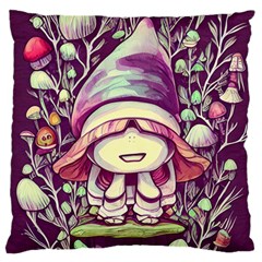 Toadstool Charm For Necromancy And Conjuration Standard Premium Plush Fleece Cushion Case (Two Sides)